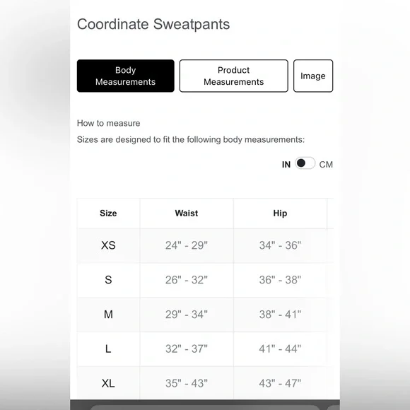 Comfrt Coordinate sweatpants RESERVED - Picture 6 of 7